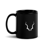 Buck Logo Black Glossy Mug