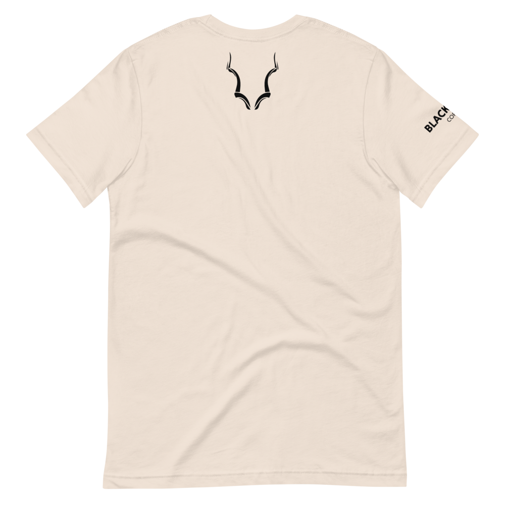 Black Buck Back Icon Short-Sleeve T-Shirt
